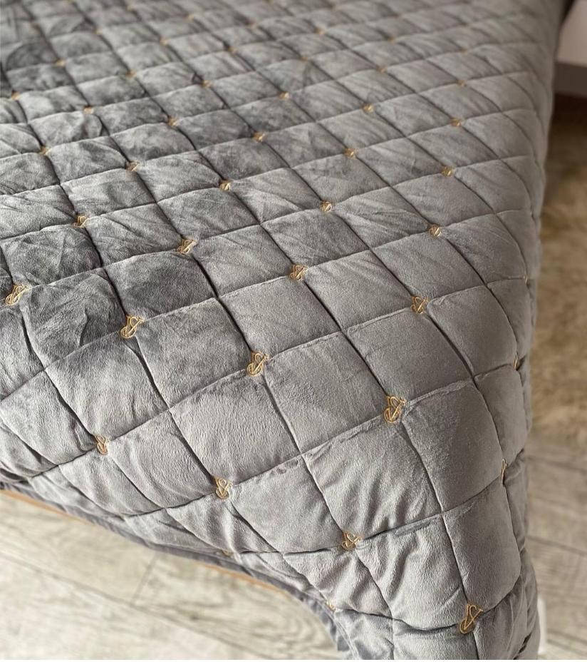 

Велюровое покрывало люкс качества евро размера, Разные цвета