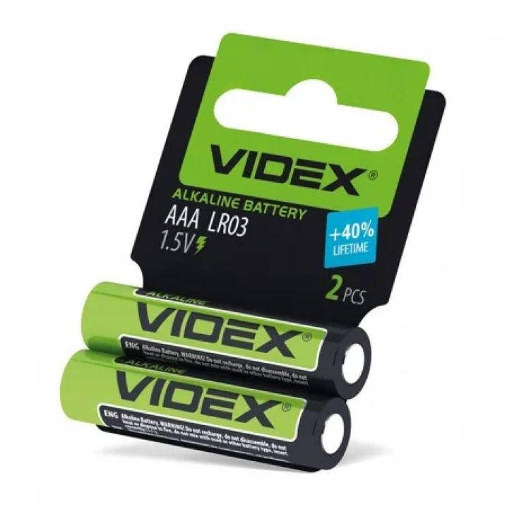 

Батарейка Videx ААА Щелочная 1.5V LR03