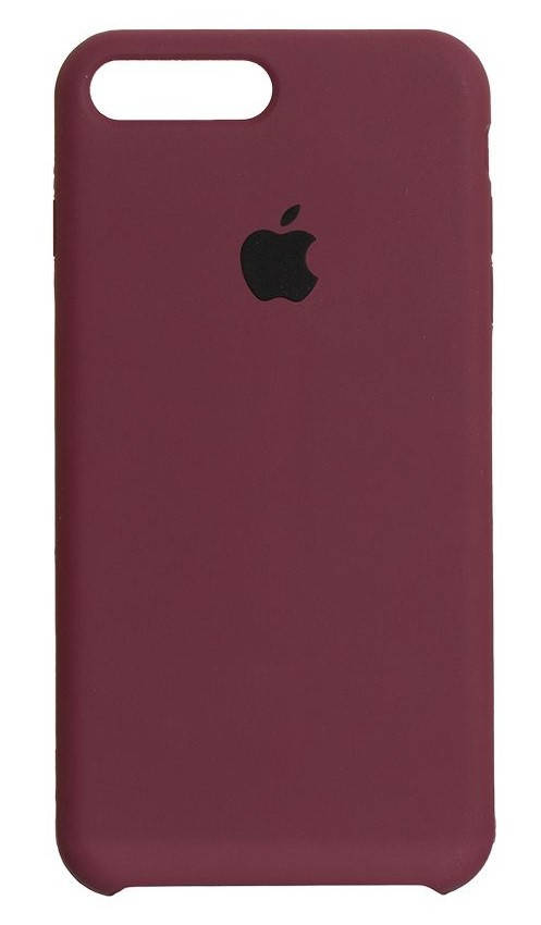 

Чехол для iPhone 7 Plus /8 Plus Silicone Case бампер (Maroon), Бордовый