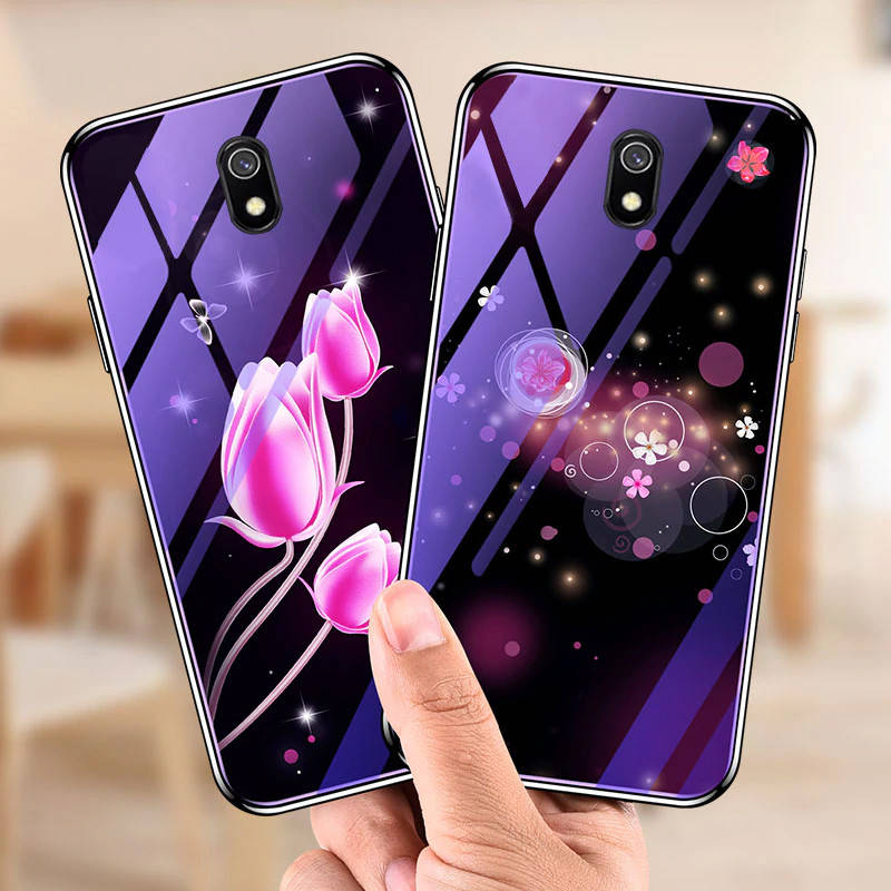 

Чехол накладка с глянцевыми торцами для Xiaomi Redmi 8a / Чехол на редми 8а