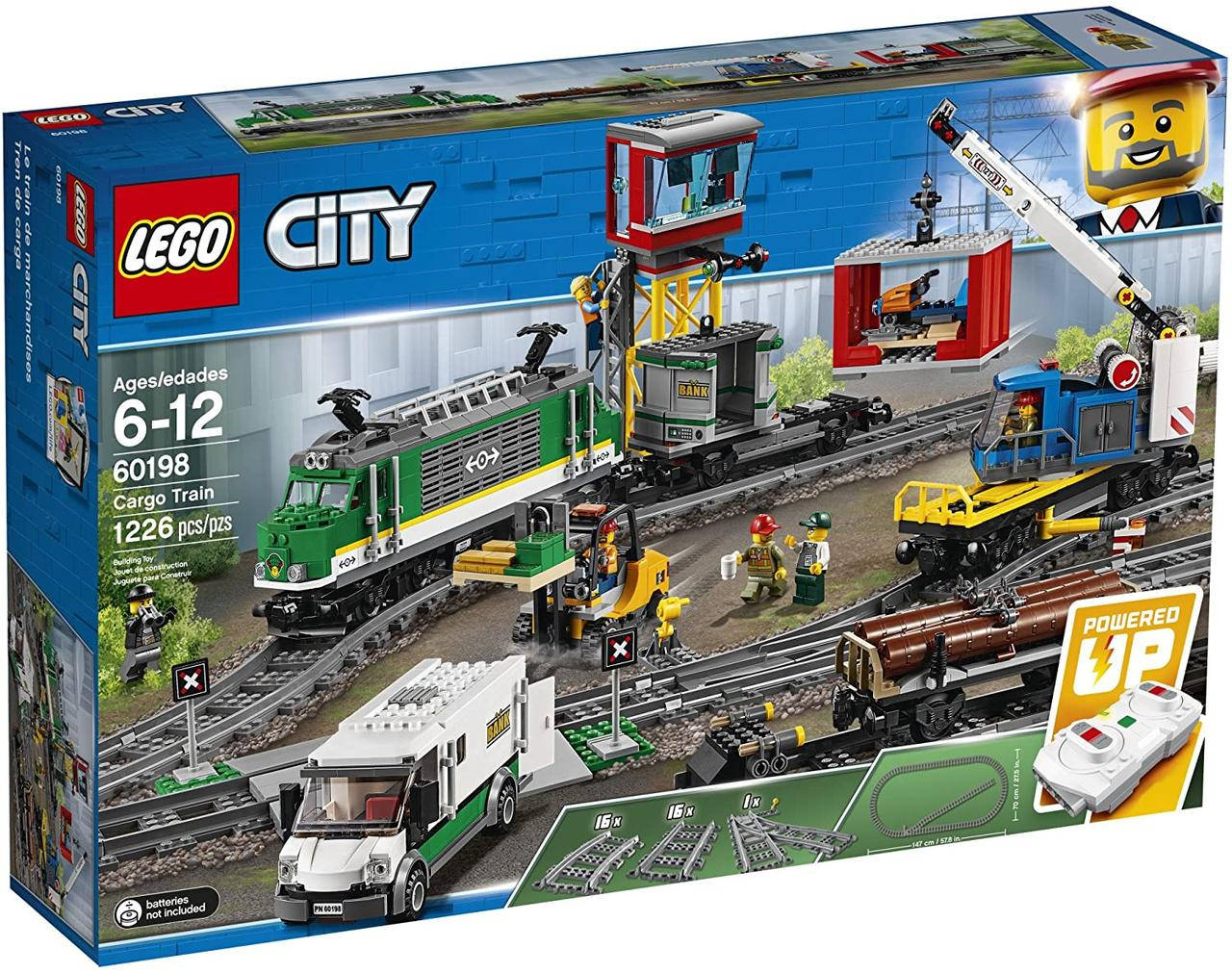 

Конструктор LEGO ЛЕГО City Товарный поезд 60198