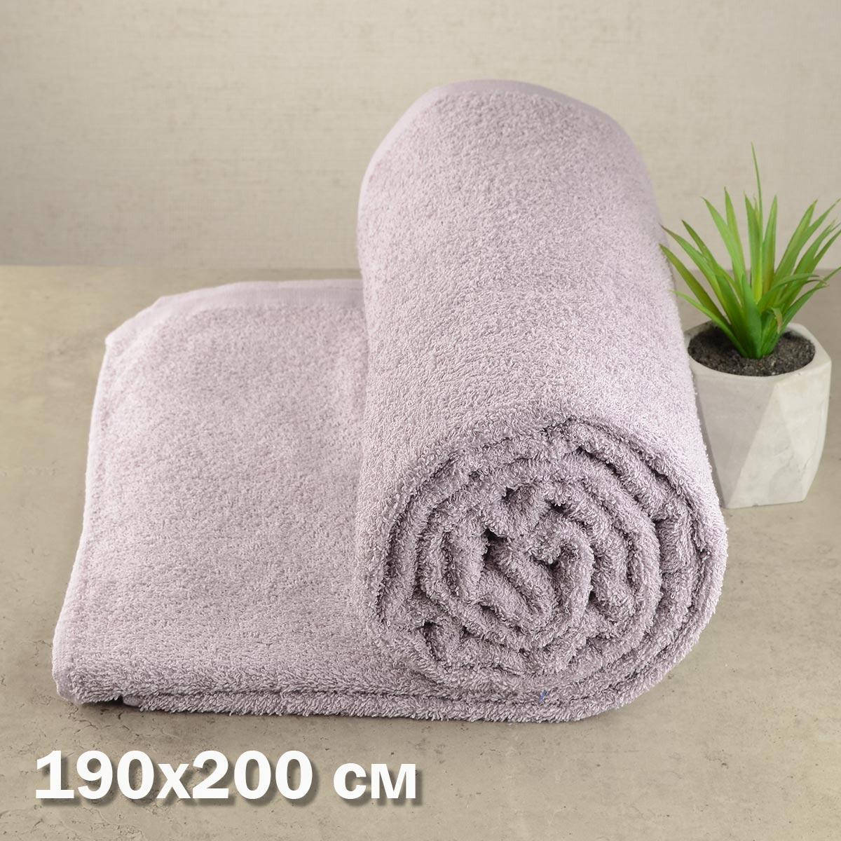 

Простынь махровая GM TEXTILE 190х200см 400г/м2 (Какао), Коричневый