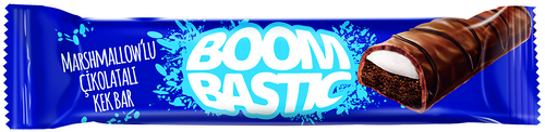 

БАТОНЧИК «BOOMBASTIC» ШОКОЛАДНЫЙ С МАРШМЕЛЛОУ В МОЛОЧНОМ ШОКОЛАДЕ