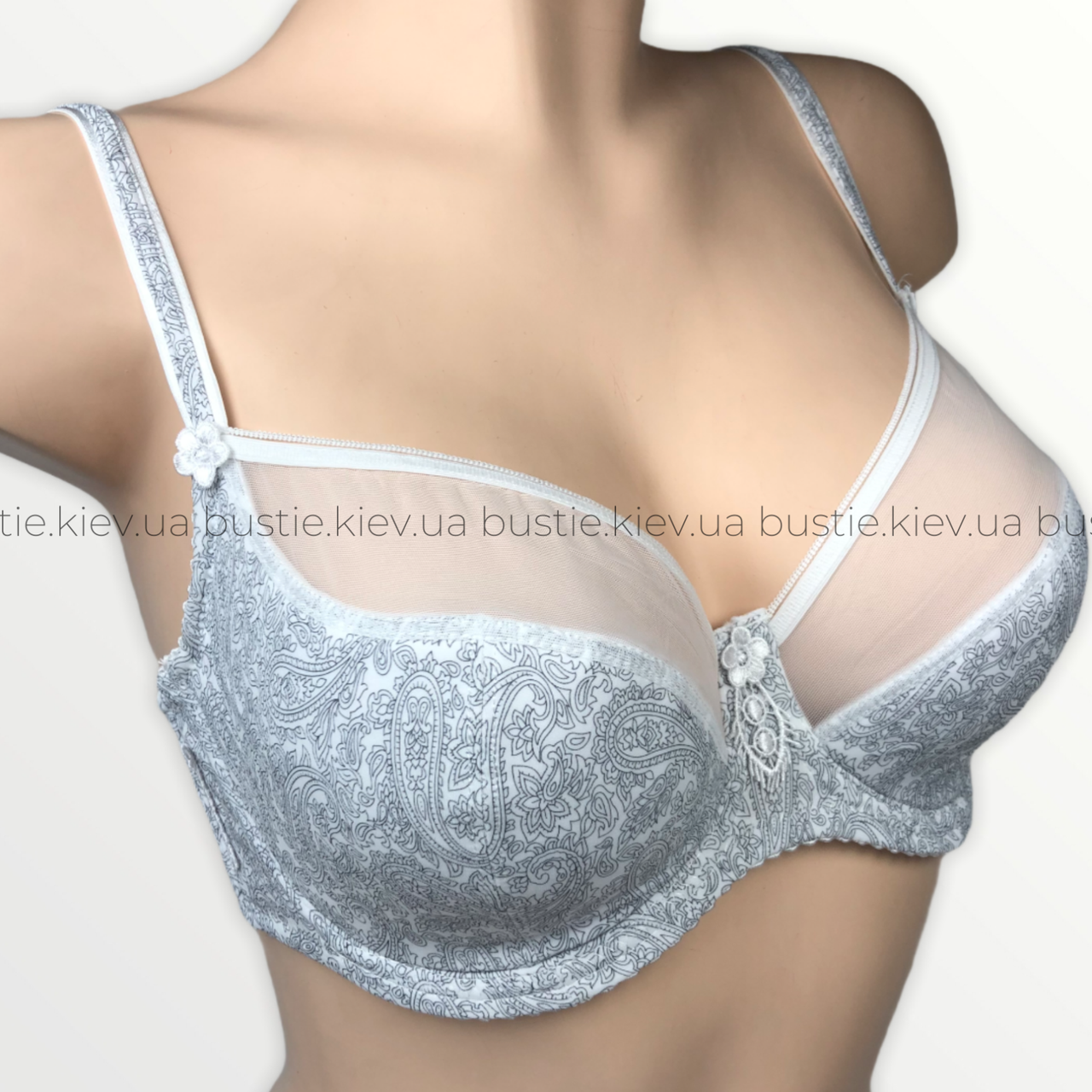 

Бюстгальтер lanny mode 12781, Серо-белый