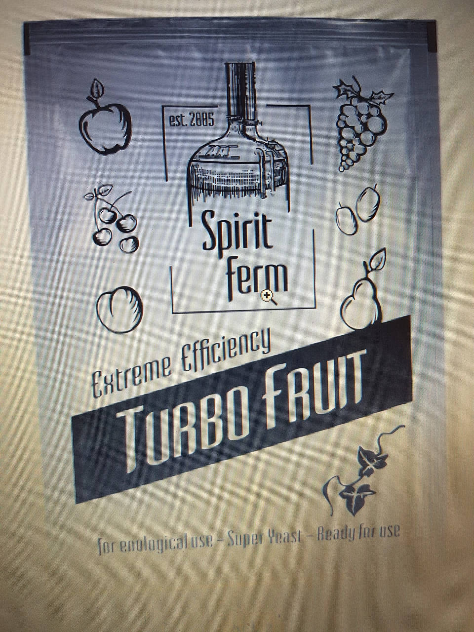 

Дріжджі SpiritFerm Turbo Fruit 40г
