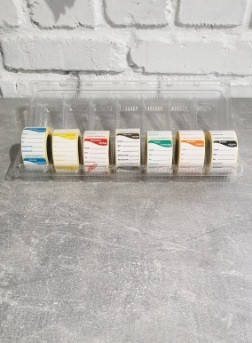 

Диспенсер с стикерами для маркировки продуктов Multitabel 7 днів тижня 2100 штук (100391)