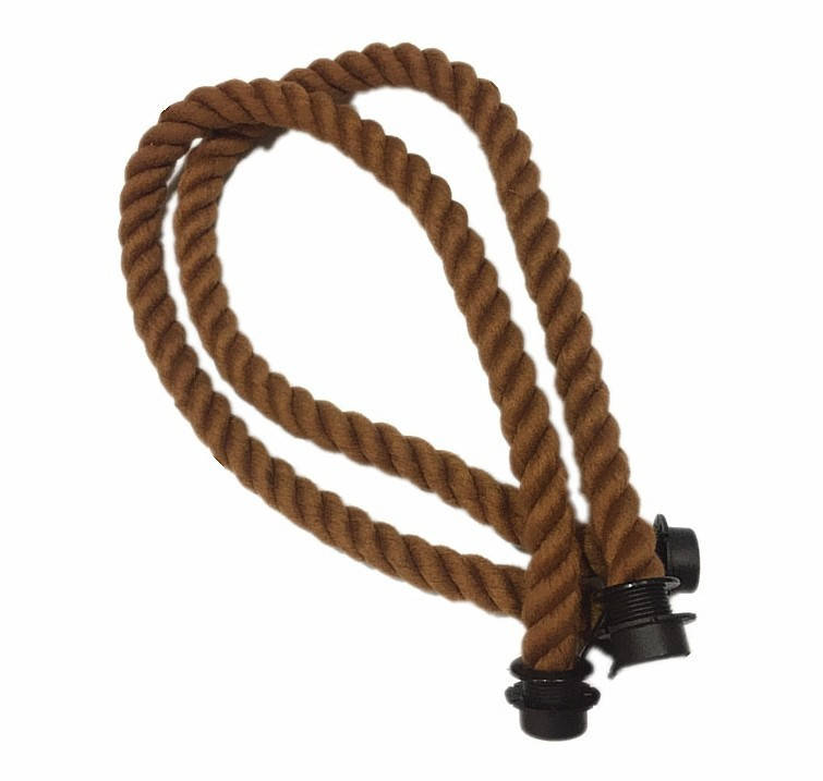 

Коричневые ручки канаты подходят для обег, 65 см