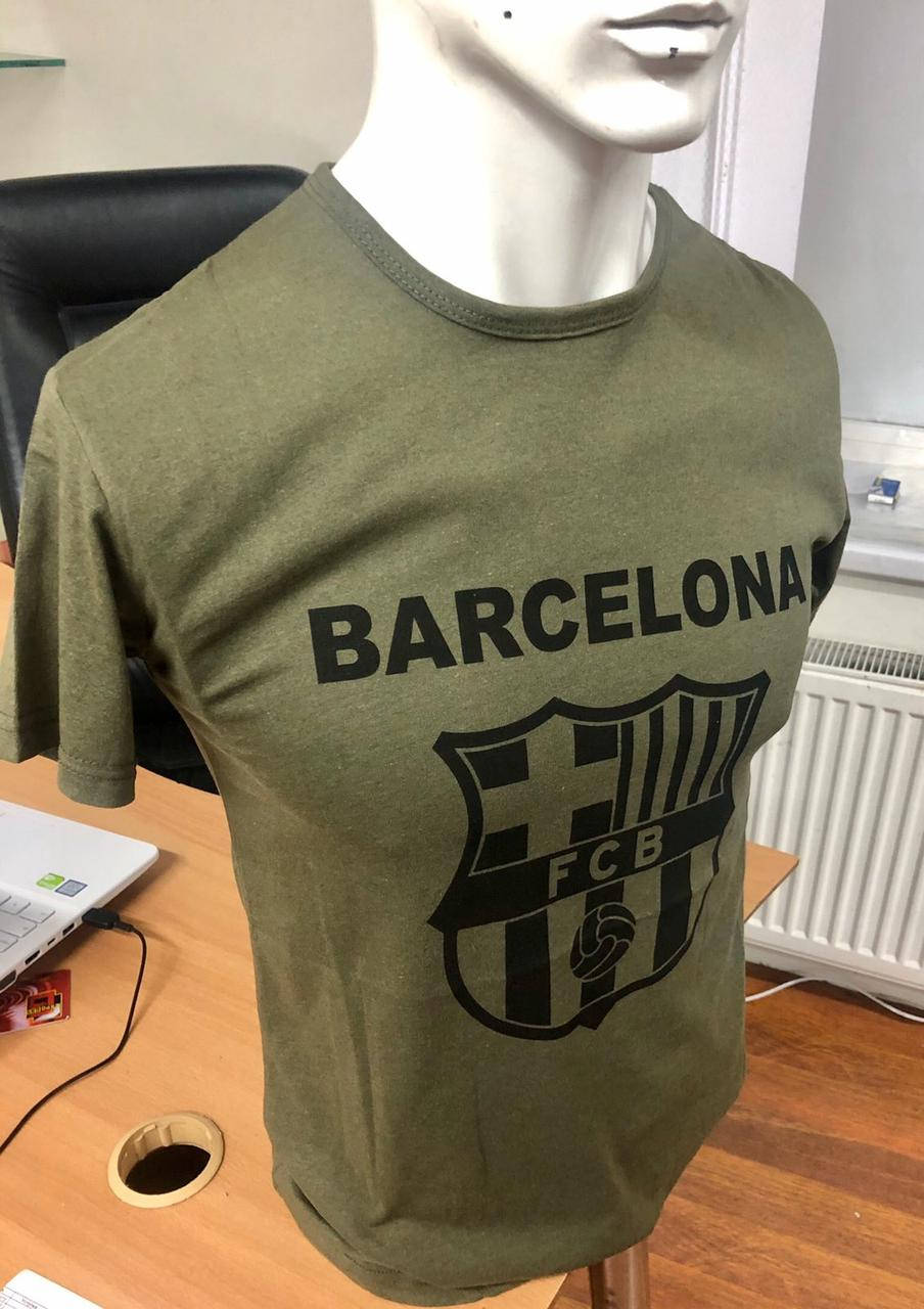 

Футболка Турция A.S.L Унисекс Мужская и Женская Размер M, L, XL, XXL Barselona FCB, Хаки