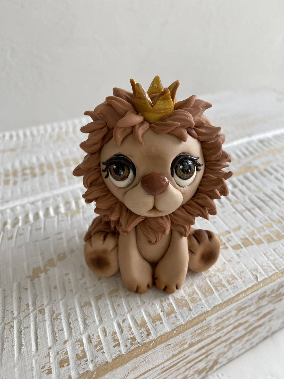 

Силиконовый молд Лев с короной