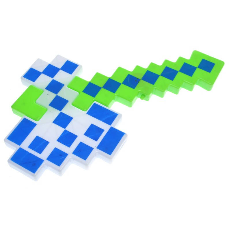 

Топор "MINECRAFT" зі звуками і світлом в кульку 9902 р.37*22см, Разные цвета