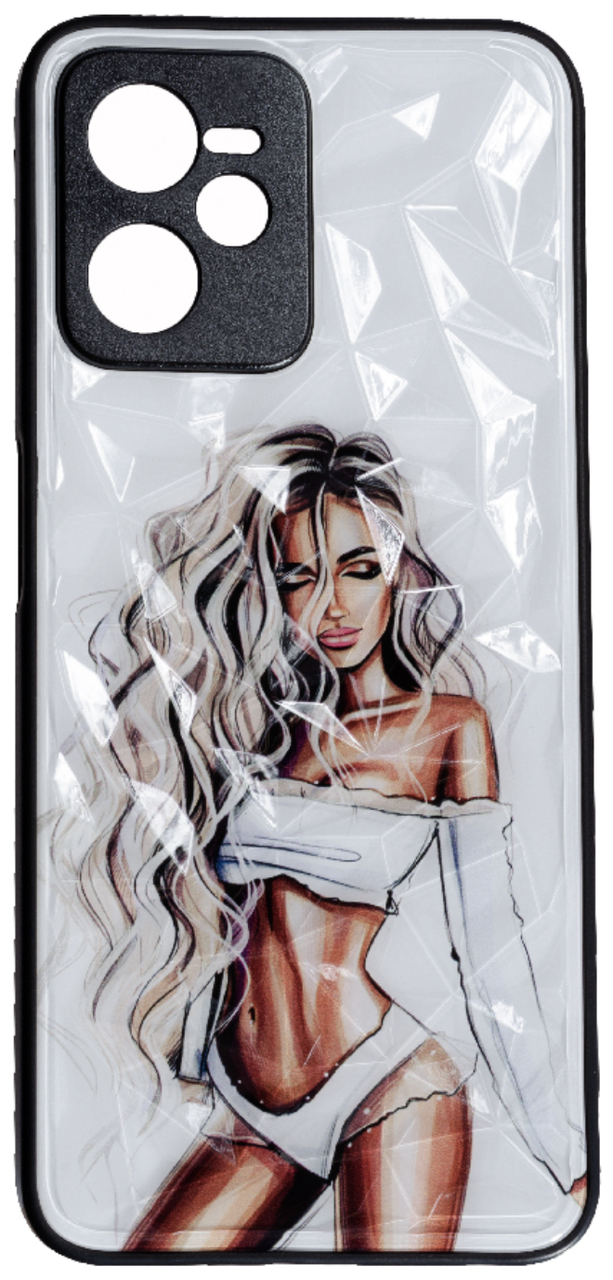 

Чехол накладка New Prisma для Realme C35 (на реалми ц35) White, Белый