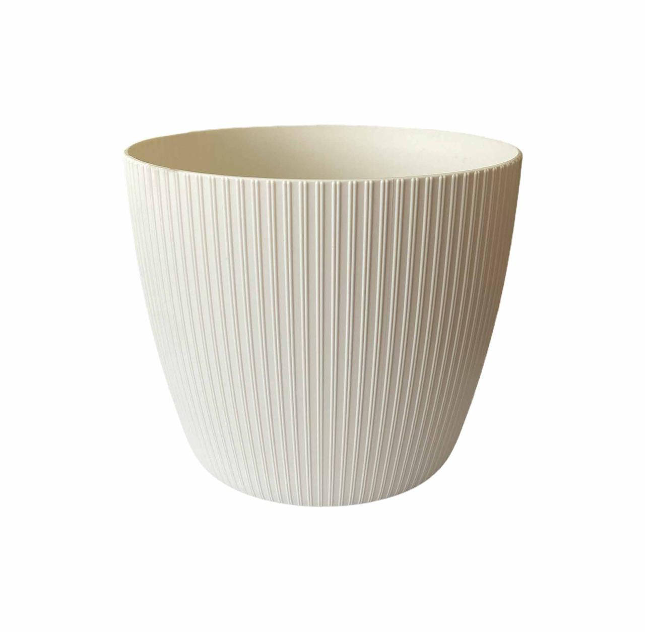 

Кашпо декоративное Магнолия Джампер 220 мм КРЕМОВЫЙ