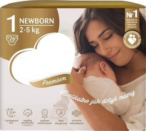 

Підгузки дитячі Dada Extra Care 1 23шт