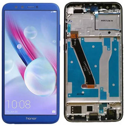 

LCD Дисплей Модуль Экран для Huawei Honor 9 Lite LLD-L31 L11 TL10 AL10 AL00 + тачскрин, синий с рамкой