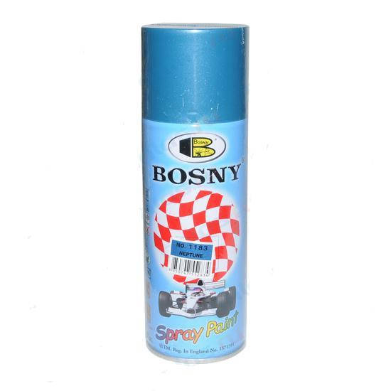 

Краска аэрозольная металлик BOSNY 1183 голубая 400мл 147775, Голубой