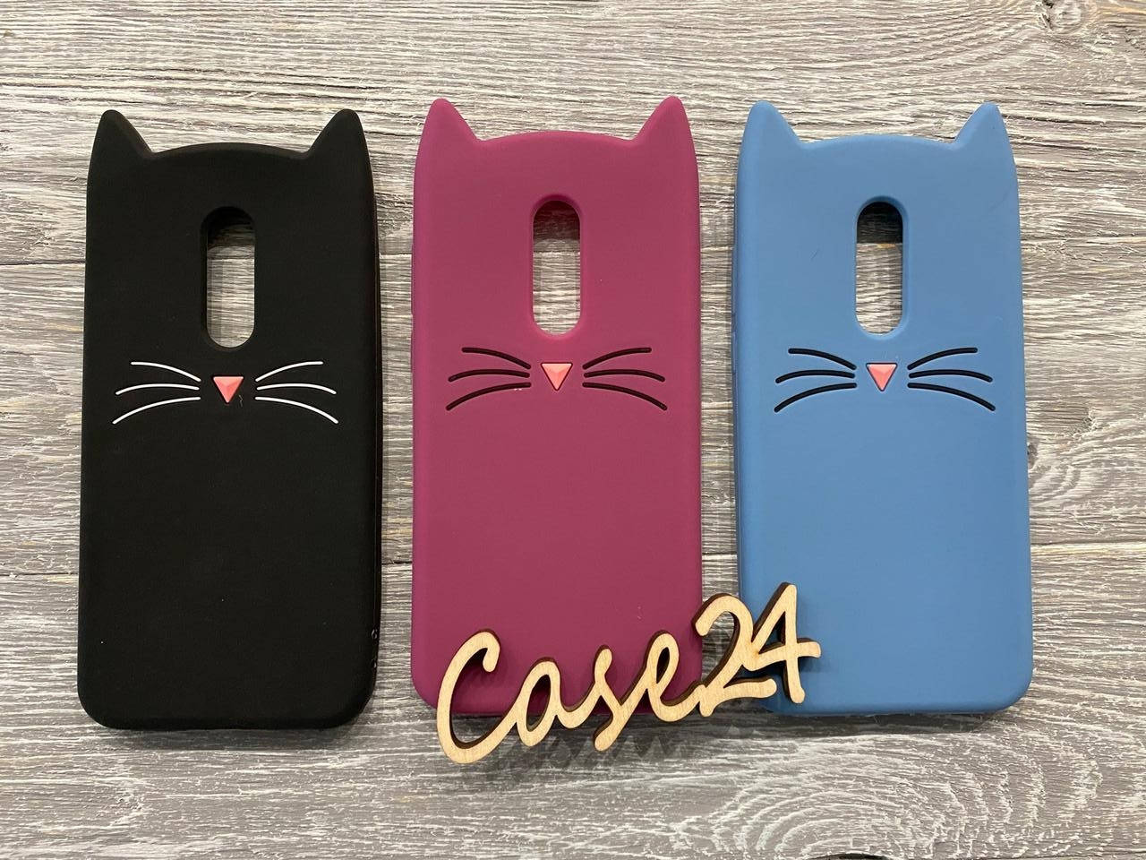 

Резиновый 3D чехол для Meizu M6T Усики (3 цвета), Разные цвета