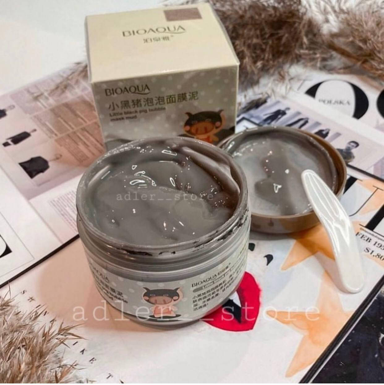 

Угольная маска Bioaqua Carbonated Bubble Clay Mask