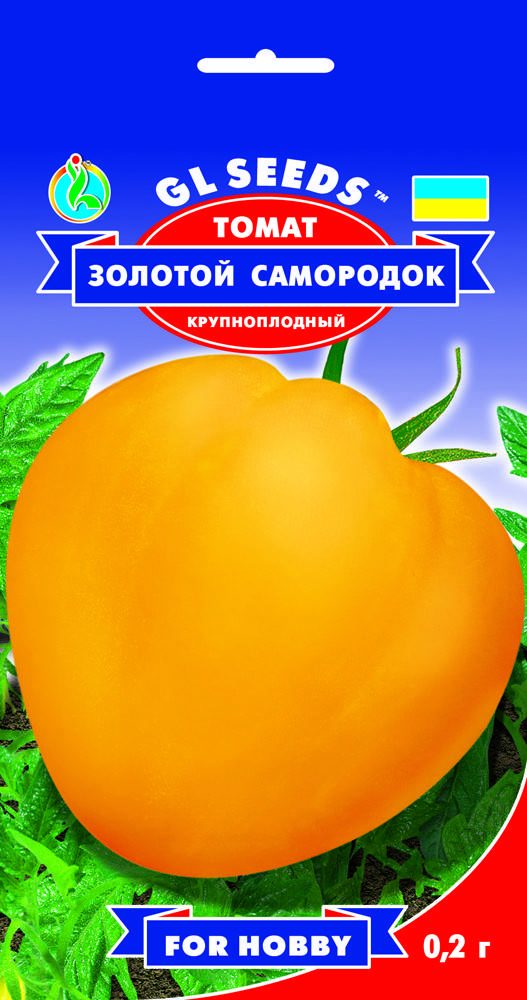 

Томат Золотой самородок, пакет 0,2г - Семена томатов