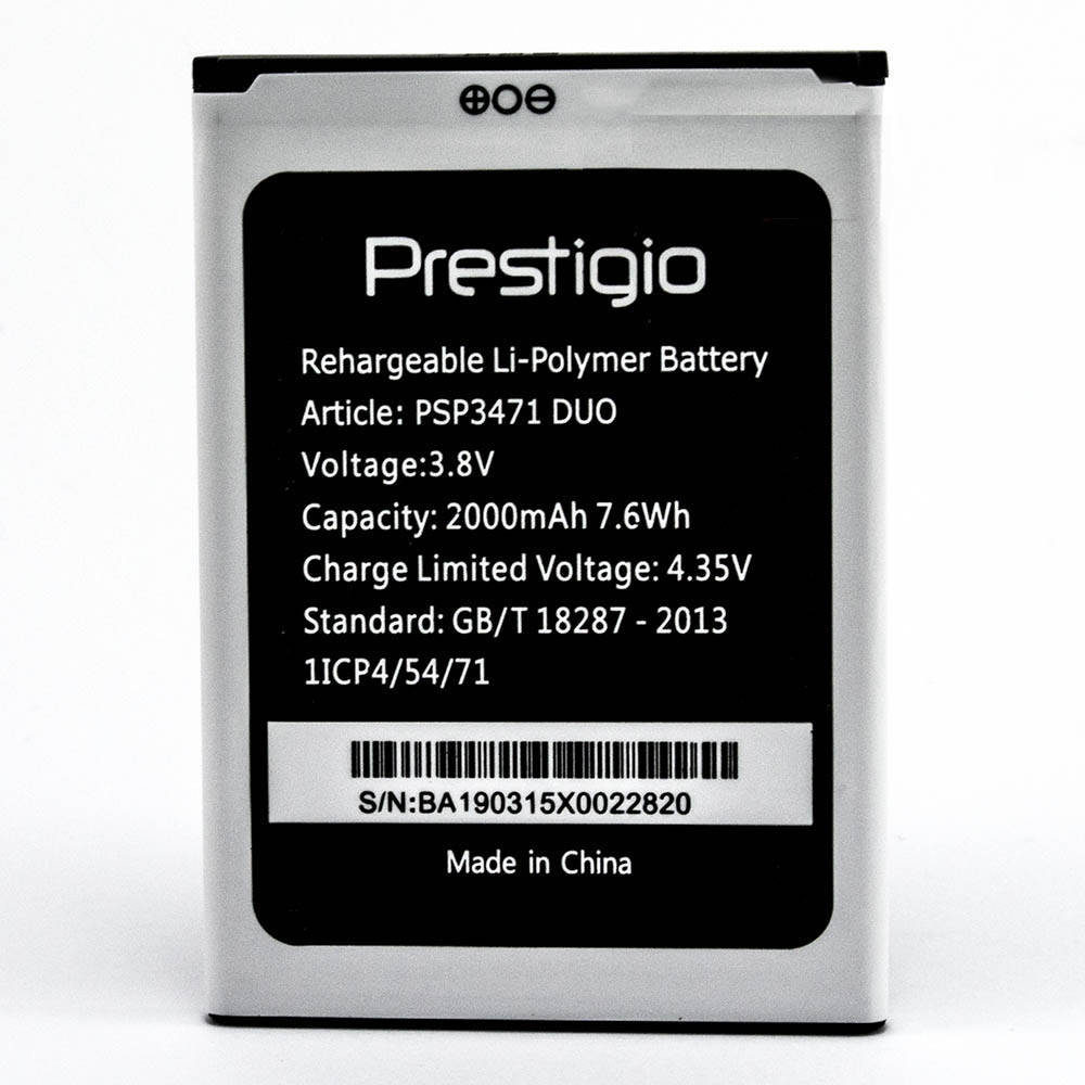 

Аккумулятор PSP3471 для Prestigio 3471 Wize Q3 (Original) 2000mAh