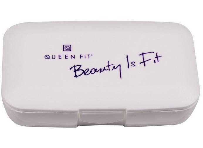 

Контейнер для таблеток OLIMP Pillbox Beauty Is Fit white