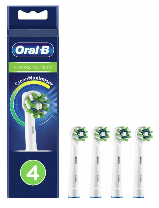

Насадки для электрической зубной щётки Oral-B Cross Action 4 шт