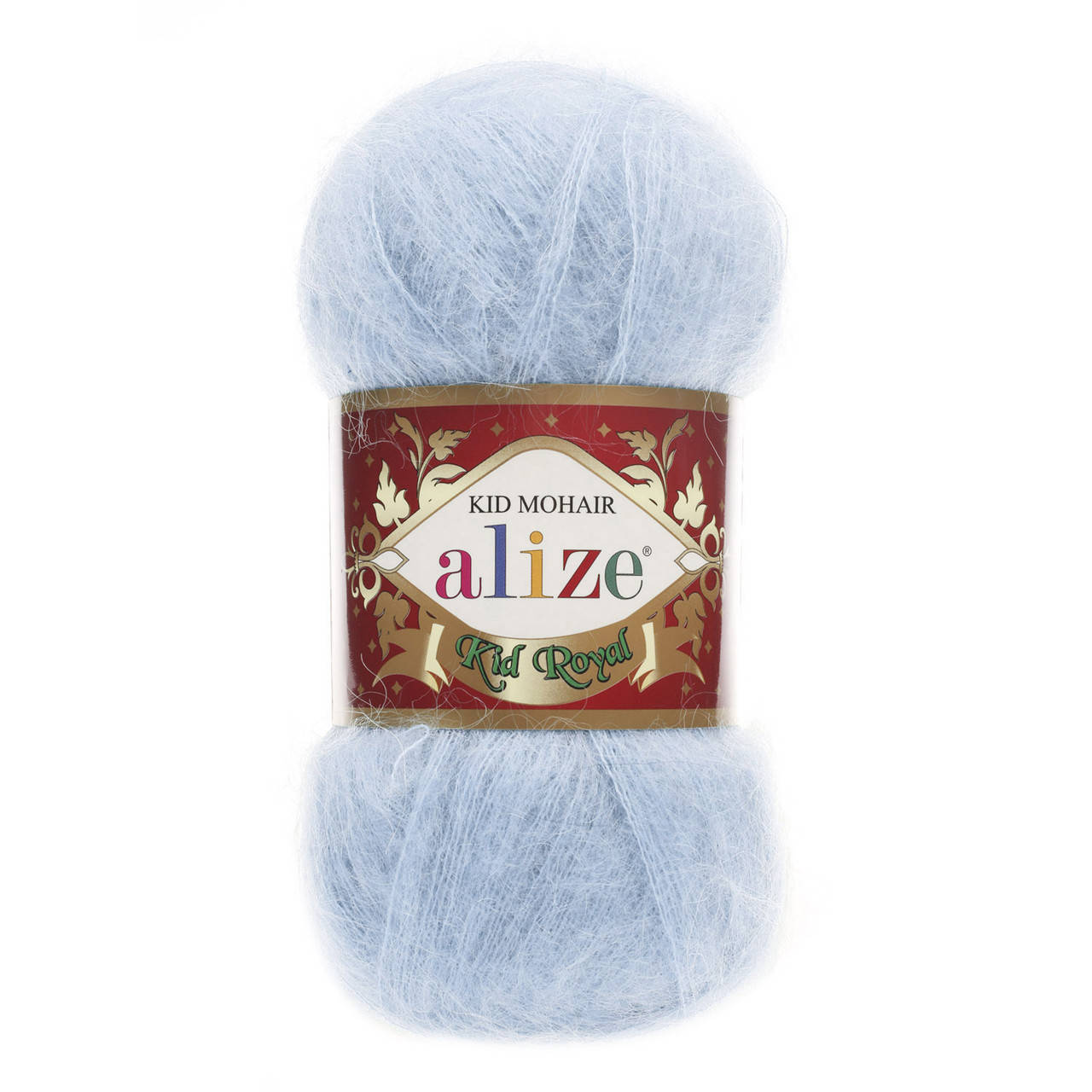 

Пряжа Alize Kid Mohair Royal 183 светло-голубой (Ализе Кид Мохер Роял 50)