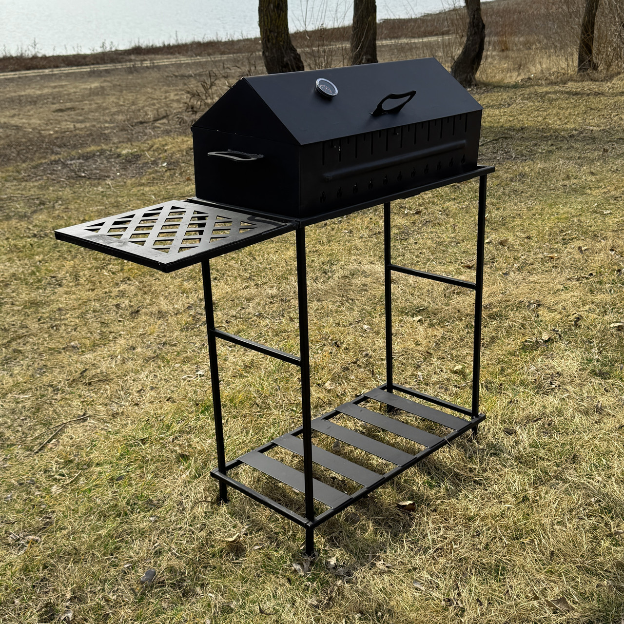 Мангал-барбекю розкладний на 12 шампурів 3мм