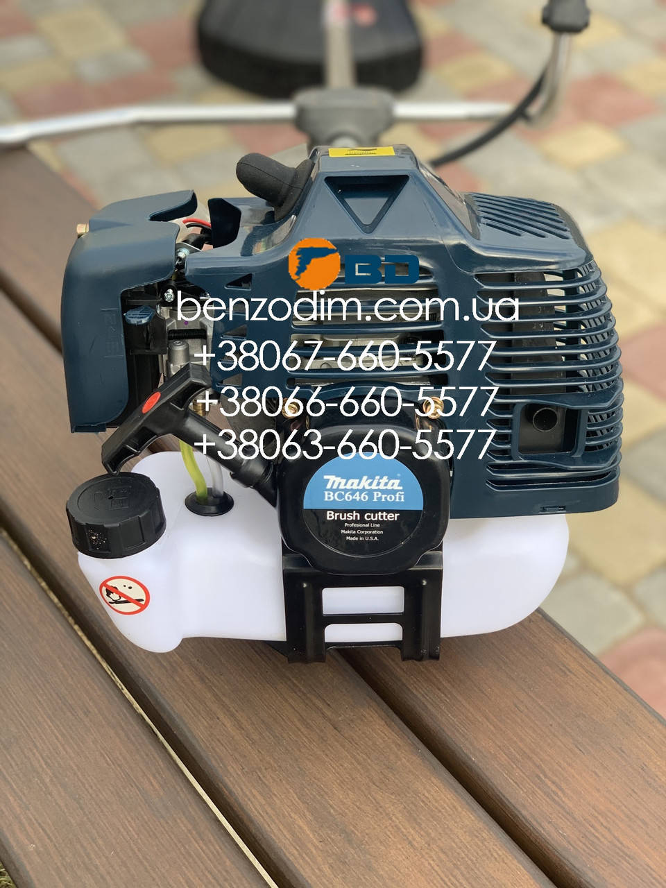 

МОТОКОСА MAKITA BC 646 PROFI (5.8 КВТ, 2-Х ТАКТНИЙ) МАКСИМАЛЬНА КОМПЛЕКТАЦІЯ