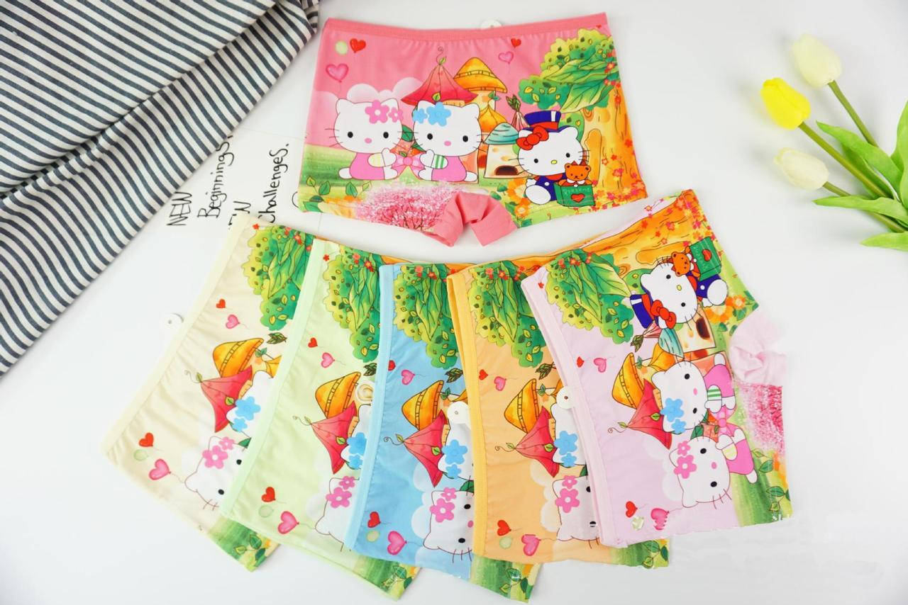 

Трусики шортики для девочки Hello Kitti Китти 3-5 лет, Разные цвета