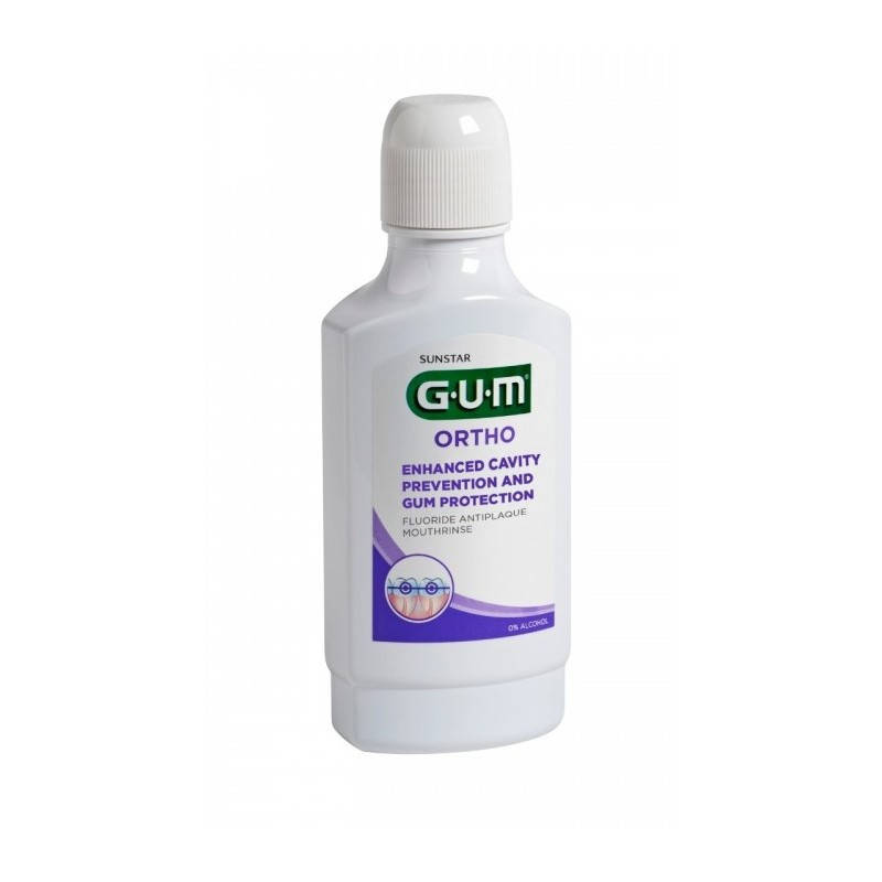 

Ополаскиватель для полости рта GUM ORTHO, для брекетов