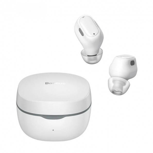 

Безпровідні Bluetooth навушники Baseus Encok WM01 TWS White (NGWM01-02), Белый