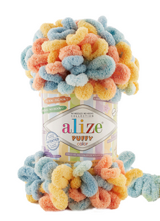

Пряжа Puffy Color Alize-6314