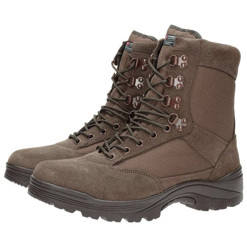 

Ботинки тактические MIL-TEC Tactical YKK Brown на молнии (12822109) 45 29 СМ