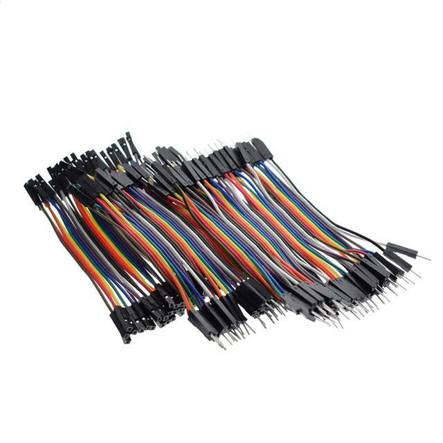 

40шт дюпон кабель 10см мама - папа