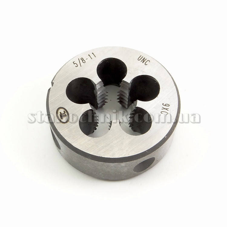 

Плашка UNC 5/8"-11 9ХС Техносталь