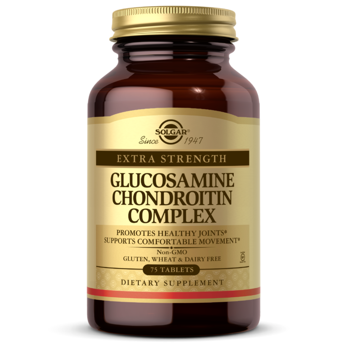 

Комплекс Глюкозамина и Хондроитина, Glucosamine Chondroitin Complex Solgar, 75 табл