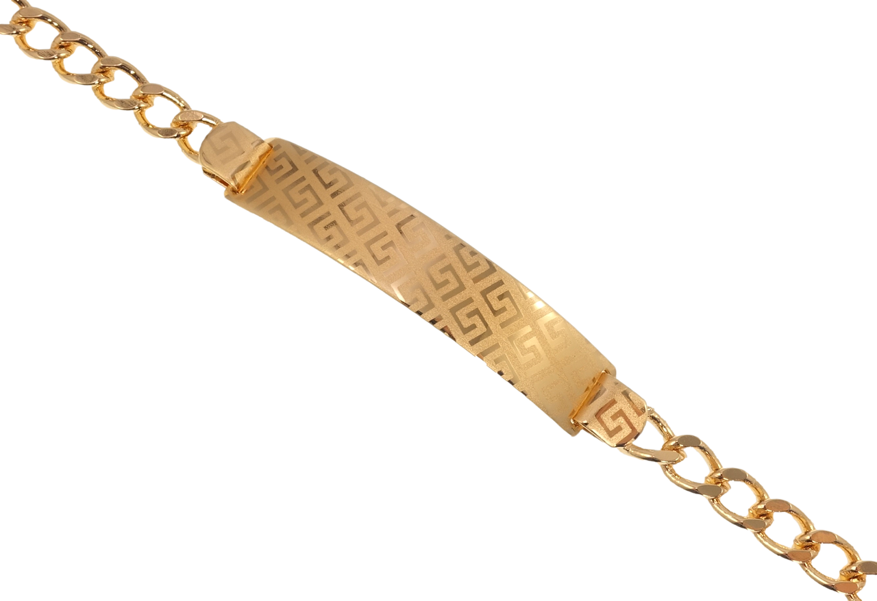 

Браслет Xuping Позолота 18K "Вставка с узором напылением" длина 19.5см х 6мм