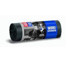 

Пакеты для мусора HDPE, 60л 40шт Stella
