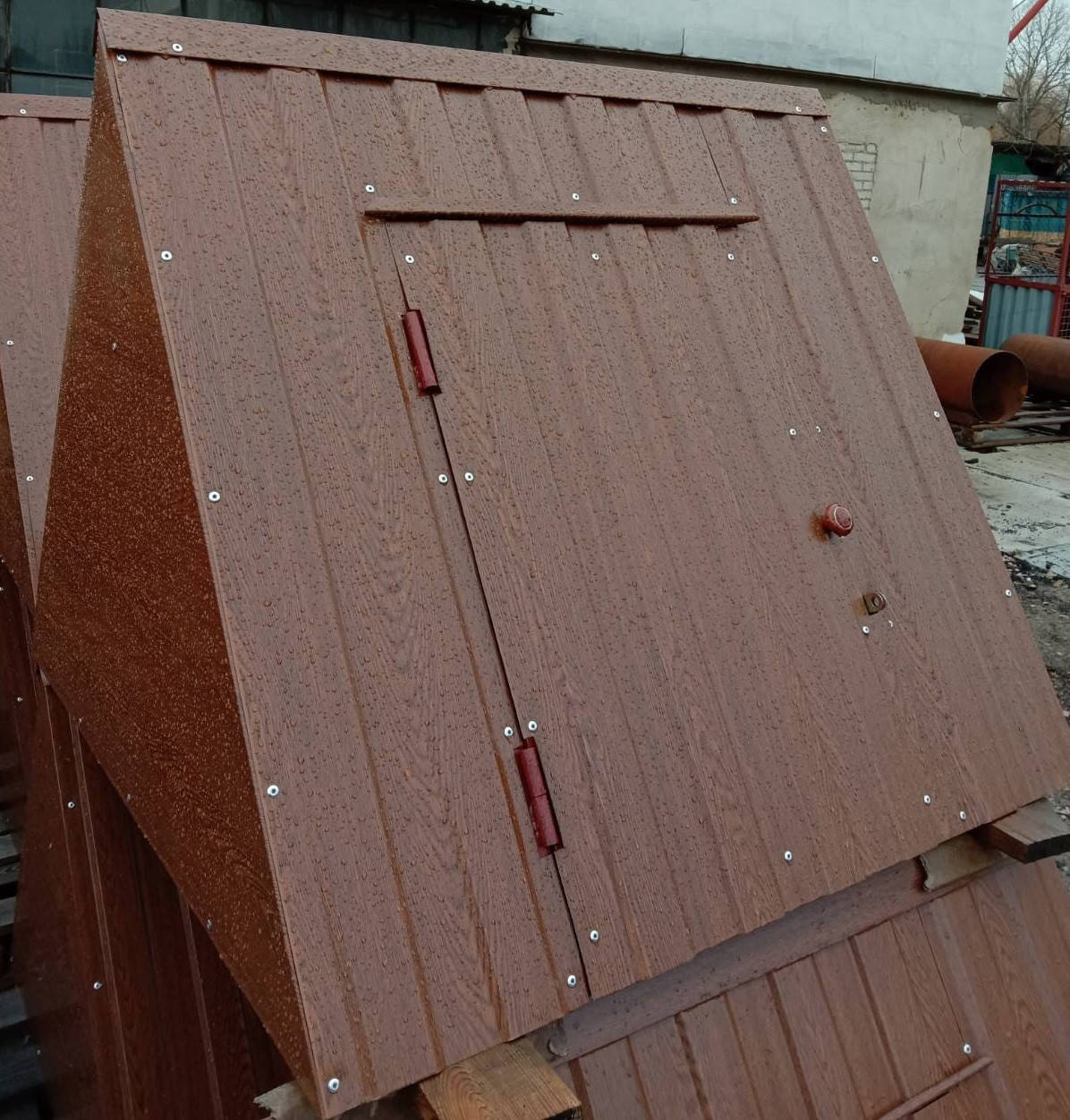 

Накрытие на колодец 1м "Золотий дуб", Коричневый