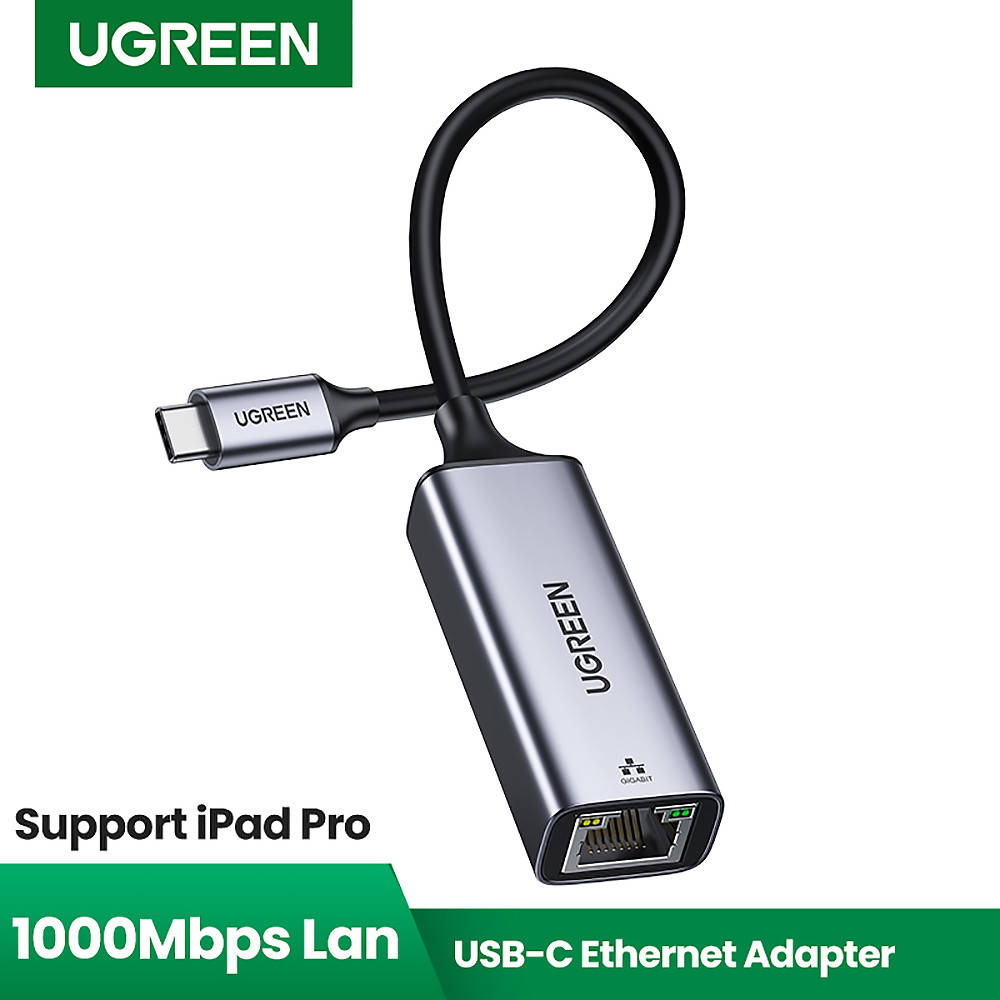 

Сетевой адаптер Type-C to Ethernet RJ45 Ugreen