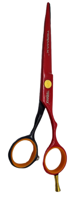 

Ножницы для стрижки парикмахерские Termax 5.5, красные