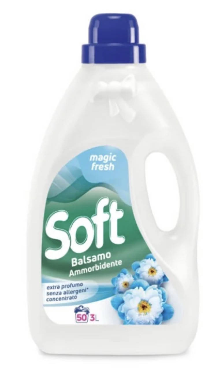

Кондиционер-ополаскиватель для стирки Soft Magic fresh 3 л, Софт