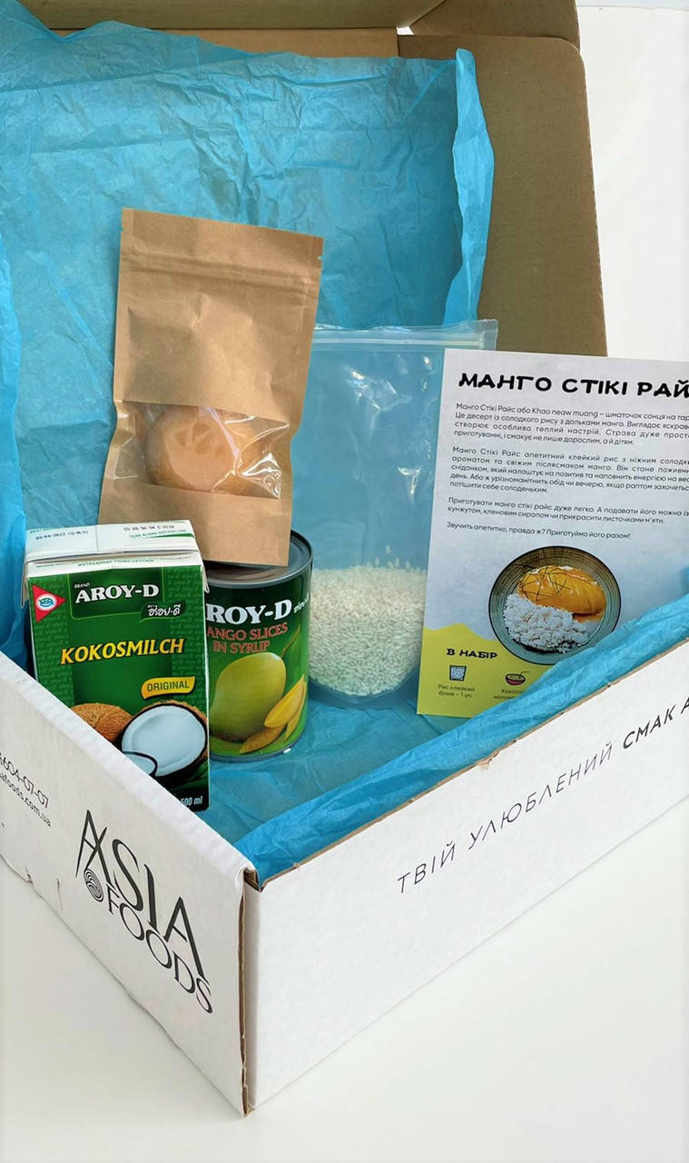 

Набор "Манго Стики Райс" от Asia Foods (на 6-8 порций)