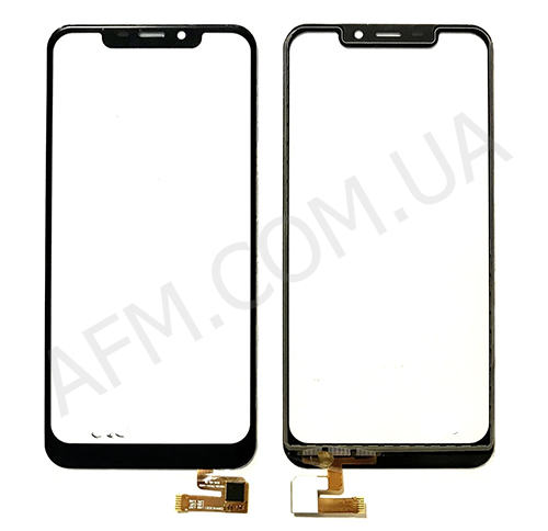 

Сенсор (Touch screen) Oukitel C12 Pro чёрный, Черный