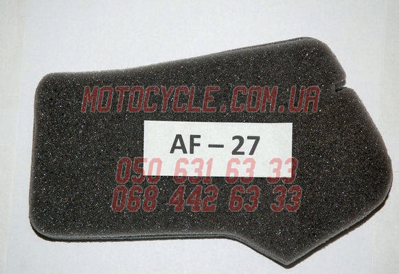 

Фильтр воздушный поролон Хонда/Honda DIO AF-27