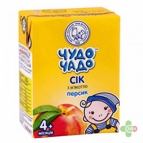 

Детский сок Чудо-чадо , 200мл Персиковый