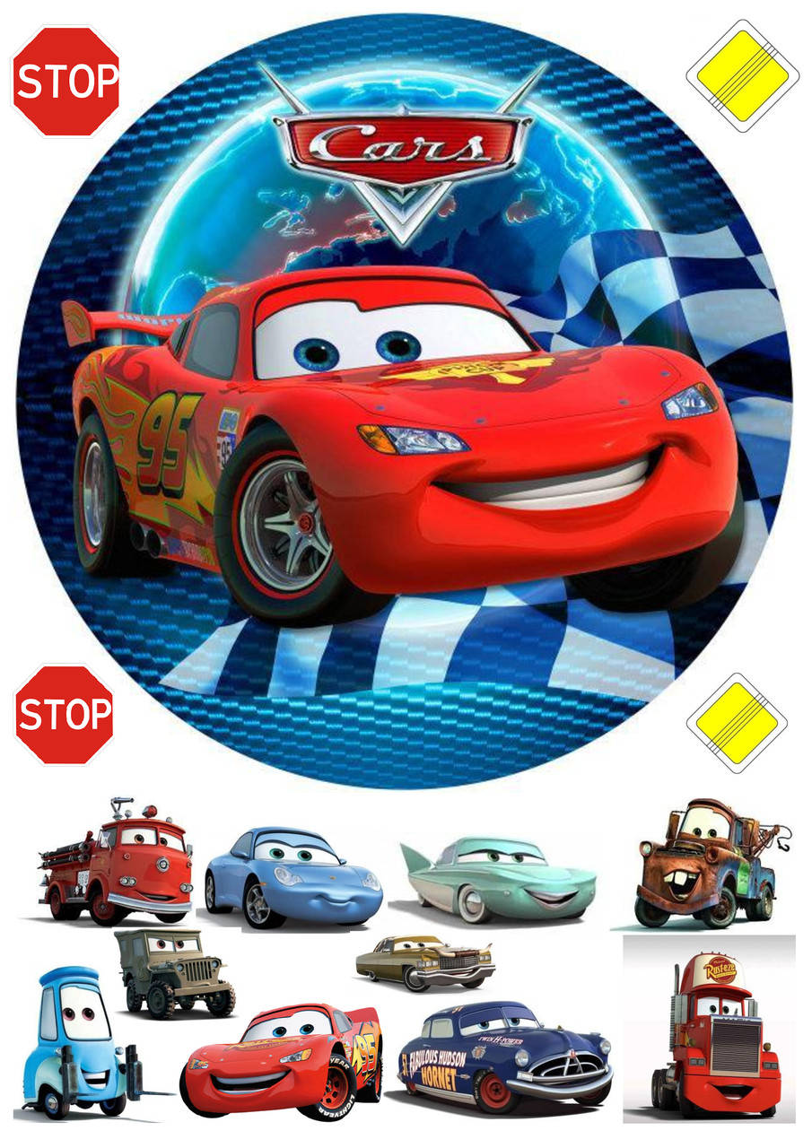 

Вафельная картинка "Макквин" 11