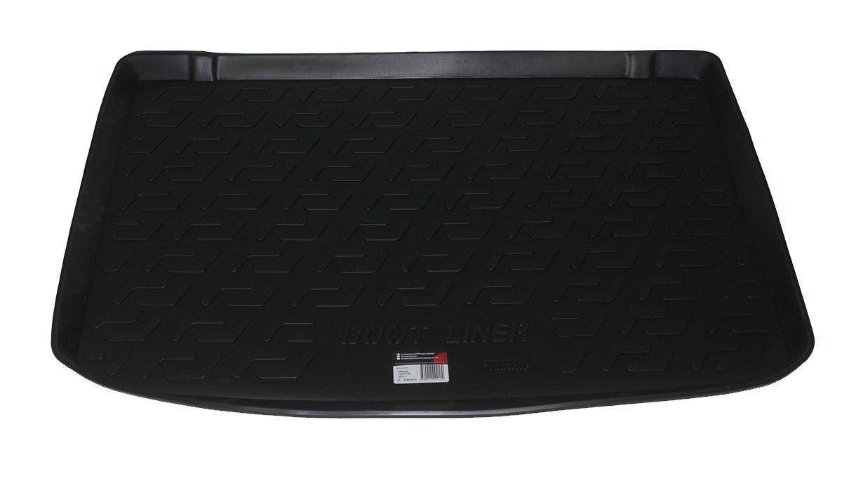 

Коврик в багажник для Renault Clio IV хечбек (12-) L.Locker, Черный