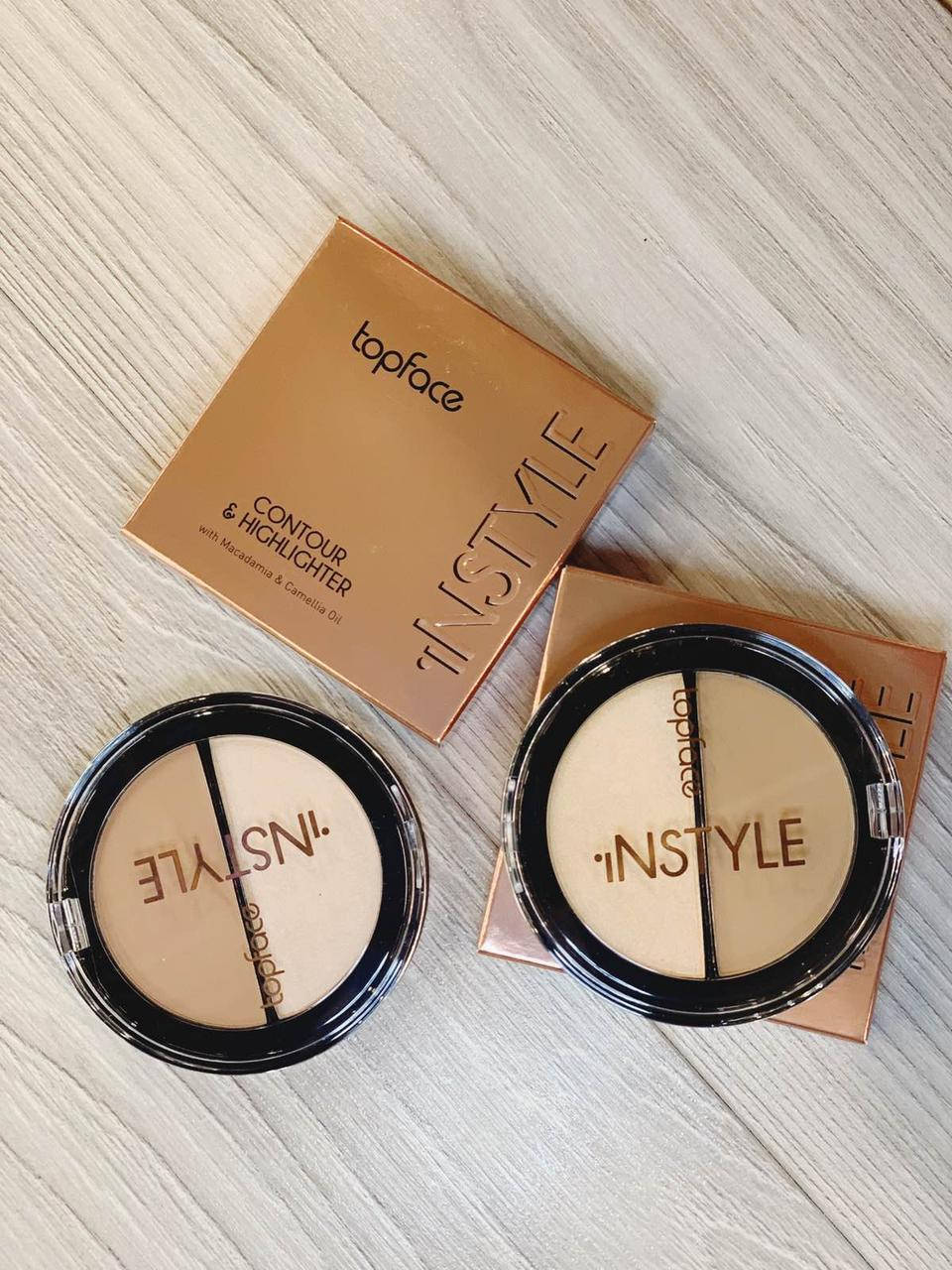 

Контур - Хайлайтер для лица Topface Instyle Highlighter Powder Contour