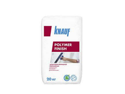 

KNAUF Сухая полимерная шпатлевка Polimer Finish 20 кг